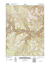 Frenchville Pennsylvania Historical topographic map, 1:24000 scale, 7.5 X 7.5 Minute, Year 2013