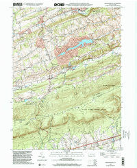 Friedensburg Pennsylvania Historical topographic map, 1:24000 scale, 7.5 X 7.5 Minute, Year 1999