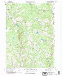 Friendsville Pennsylvania Historical topographic map, 1:24000 scale, 7.5 X 7.5 Minute, Year 1967