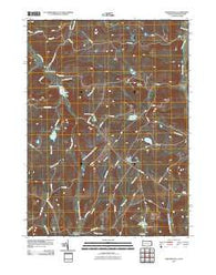 Friendsville Pennsylvania Historical topographic map, 1:24000 scale, 7.5 X 7.5 Minute, Year 2010