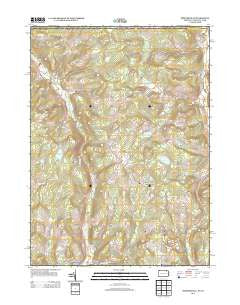 Friendsville Pennsylvania Historical topographic map, 1:24000 scale, 7.5 X 7.5 Minute, Year 2013
