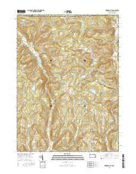 Friendsville Pennsylvania Current topographic map, 1:24000 scale, 7.5 X 7.5 Minute, Year 2016