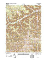 Galeton Pennsylvania Historical topographic map, 1:24000 scale, 7.5 X 7.5 Minute, Year 2013