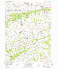 Gap Pennsylvania Historical topographic map, 1:24000 scale, 7.5 X 7.5 Minute, Year 1955