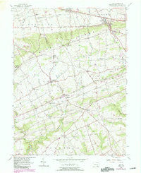 Gap Pennsylvania Historical topographic map, 1:24000 scale, 7.5 X 7.5 Minute, Year 1955