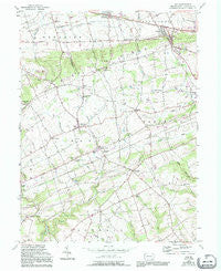 Gap Pennsylvania Historical topographic map, 1:24000 scale, 7.5 X 7.5 Minute, Year 1955
