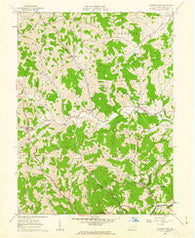 Garards Fort Pennsylvania Historical topographic map, 1:24000 scale, 7.5 X 7.5 Minute, Year 1961