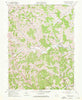 Garards Fort Pennsylvania Historical topographic map, 1:24000 scale, 7.5 X 7.5 Minute, Year 1961