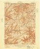 Genesee Pennsylvania Historical topographic map, 1:62500 scale, 15 X 15 Minute, Year 1937