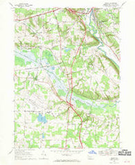 Geneva Pennsylvania Historical topographic map, 1:24000 scale, 7.5 X 7.5 Minute, Year 1968