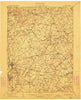 Gettysburg Pennsylvania Historical topographic map, 1:62500 scale, 15 X 15 Minute, Year 1908
