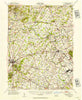 Gettysburg Pennsylvania Historical topographic map, 1:62500 scale, 15 X 15 Minute, Year 1951