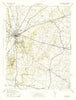 Gettysburg Pennsylvania Historical topographic map, 1:31680 scale, 7.5 X 7.5 Minute, Year 1944