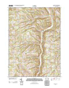 Gillett Pennsylvania Historical topographic map, 1:24000 scale, 7.5 X 7.5 Minute, Year 2013