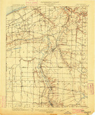Girard Pennsylvania Historical topographic map, 1:62500 scale, 15 X 15 Minute, Year 1900