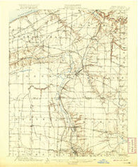 Girard Pennsylvania Historical topographic map, 1:62500 scale, 15 X 15 Minute, Year 1900