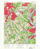 Glassport Pennsylvania Historical topographic map, 1:24000 scale, 7.5 X 7.5 Minute, Year 1960