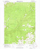 Gleason Pennsylvania Historical topographic map, 1:24000 scale, 7.5 X 7.5 Minute, Year 1970