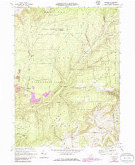 Gleason Pennsylvania Historical topographic map, 1:24000 scale, 7.5 X 7.5 Minute, Year 1970