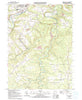 Glen Richey Pennsylvania Historical topographic map, 1:24000 scale, 7.5 X 7.5 Minute, Year 1993
