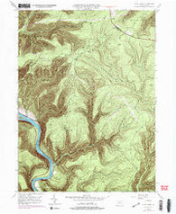 Glen Union Pennsylvania Historical topographic map, 1:24000 scale, 7.5 X 7.5 Minute, Year 1946