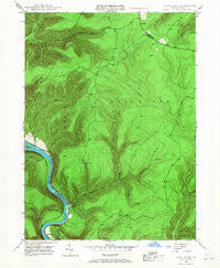Glen Union Pennsylvania Historical topographic map, 1:24000 scale, 7.5 X 7.5 Minute, Year 1946