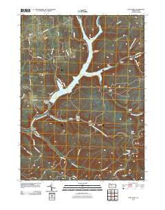 Glen Hazel Pennsylvania Historical topographic map, 1:24000 scale, 7.5 X 7.5 Minute, Year 2010