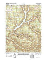 Glen Hazel Pennsylvania Historical topographic map, 1:24000 scale, 7.5 X 7.5 Minute, Year 2013