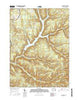 Glen Hazel Pennsylvania Current topographic map, 1:24000 scale, 7.5 X 7.5 Minute, Year 2016