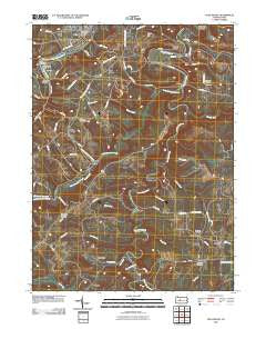 Glen Richey Pennsylvania Historical topographic map, 1:24000 scale, 7.5 X 7.5 Minute, Year 2010
