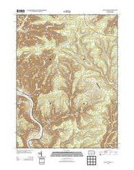 Glen Union Pennsylvania Historical topographic map, 1:24000 scale, 7.5 X 7.5 Minute, Year 2013