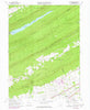 Grantville Pennsylvania Historical topographic map, 1:24000 scale, 7.5 X 7.5 Minute, Year 1969