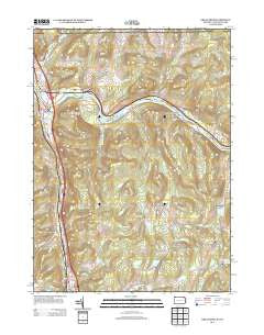 Great Bend Pennsylvania Historical topographic map, 1:24000 scale, 7.5 X 7.5 Minute, Year 2013