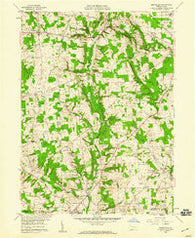 Greenfield Pennsylvania Historical topographic map, 1:24000 scale, 7.5 X 7.5 Minute, Year 1958