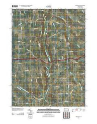 Greenfield Pennsylvania Historical topographic map, 1:24000 scale, 7.5 X 7.5 Minute, Year 2010