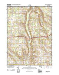 Greenfield Pennsylvania Historical topographic map, 1:24000 scale, 7.5 X 7.5 Minute, Year 2013