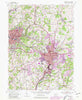Greensburg Pennsylvania Historical topographic map, 1:24000 scale, 7.5 X 7.5 Minute, Year 1954