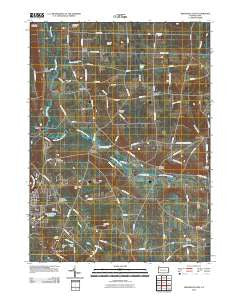 Greenville East Pennsylvania Historical topographic map, 1:24000 scale, 7.5 X 7.5 Minute, Year 2010