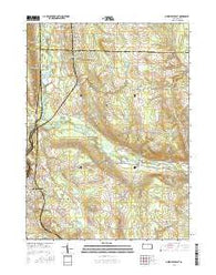 Greenville East Pennsylvania Current topographic map, 1:24000 scale, 7.5 X 7.5 Minute, Year 2016