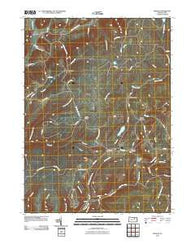 Grover Pennsylvania Historical topographic map, 1:24000 scale, 7.5 X 7.5 Minute, Year 2010