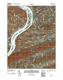 Halifax Pennsylvania Historical topographic map, 1:24000 scale, 7.5 X 7.5 Minute, Year 2010
