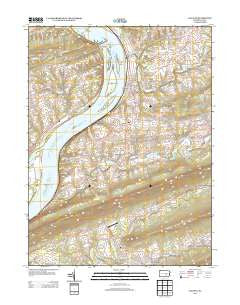 Halifax Pennsylvania Historical topographic map, 1:24000 scale, 7.5 X 7.5 Minute, Year 2013