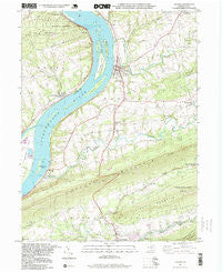 Halifax Pennsylvania Historical topographic map, 1:24000 scale, 7.5 X 7.5 Minute, Year 1995