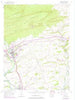 Hamburg Pennsylvania Historical topographic map, 1:24000 scale, 7.5 X 7.5 Minute, Year 1956