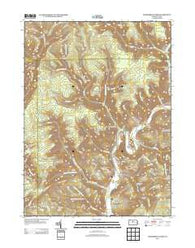 Hammersley Fork Pennsylvania Historical topographic map, 1:24000 scale, 7.5 X 7.5 Minute, Year 2013