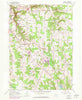 Hammett Pennsylvania Historical topographic map, 1:24000 scale, 7.5 X 7.5 Minute, Year 1960