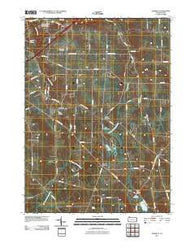 Hammett Pennsylvania Historical topographic map, 1:24000 scale, 7.5 X 7.5 Minute, Year 2010