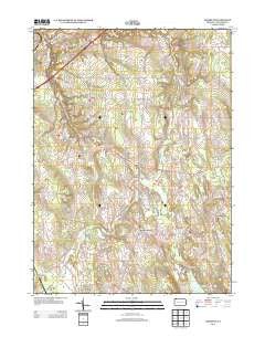 Hammett Pennsylvania Historical topographic map, 1:24000 scale, 7.5 X 7.5 Minute, Year 2013