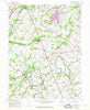 Hampton Pennsylvania Historical topographic map, 1:24000 scale, 7.5 X 7.5 Minute, Year 1944