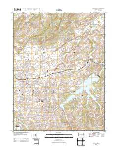 Hanover Pennsylvania Historical topographic map, 1:24000 scale, 7.5 X 7.5 Minute, Year 2013